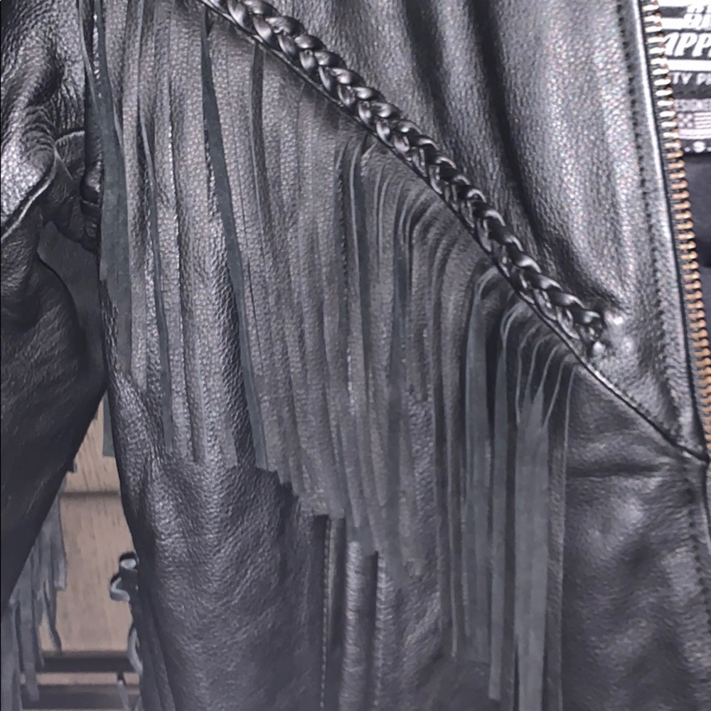 Real leather jacket - Picture 4 of 8